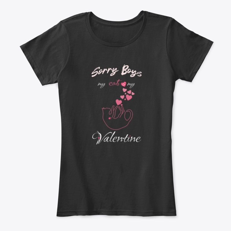Sorry Boys my cat is my  Valentine