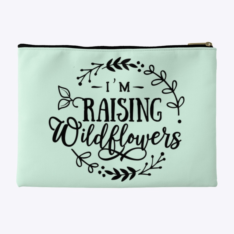 I'm raising Wildflowers wreath