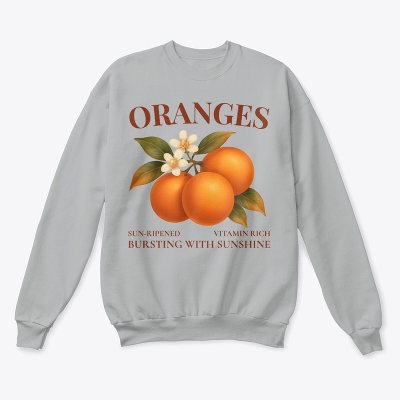 Vintage Orange | Botanical Citrus Art