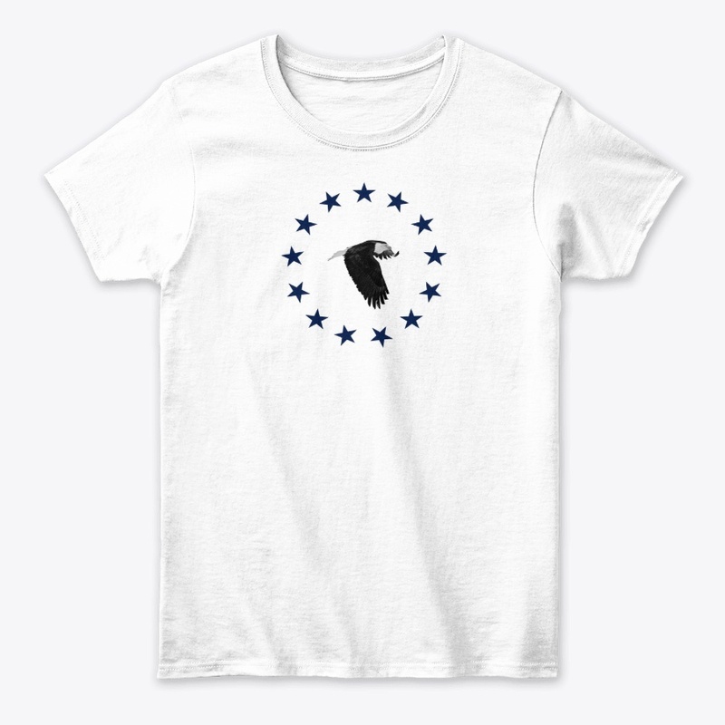 13 Stars And American Eagle