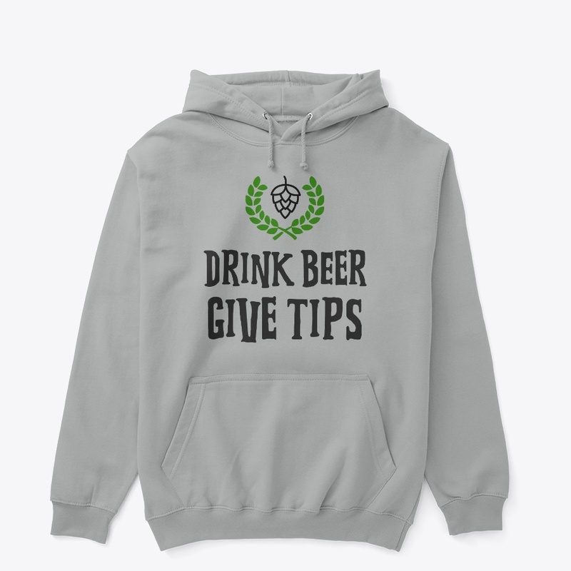 Drink beer Give tips in color