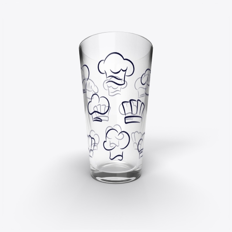 Kitchen Pint Glass