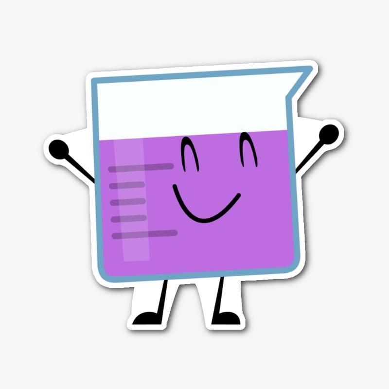 Super Chaos Camp - Beaker Sticker