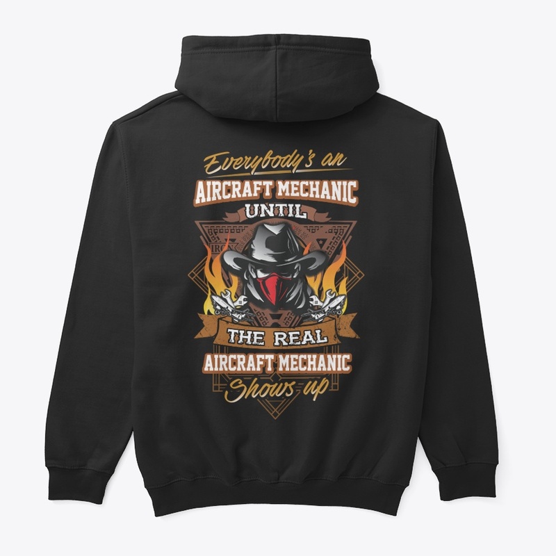 Real Aircraft Mechanic Hoodie