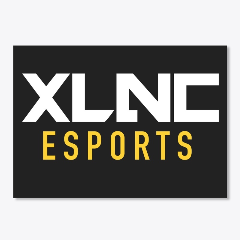 XLNC Esports Logo (White/Gold)
