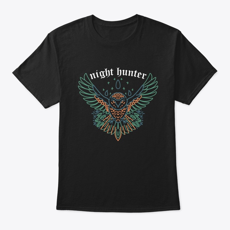 Line Art Night Hunter