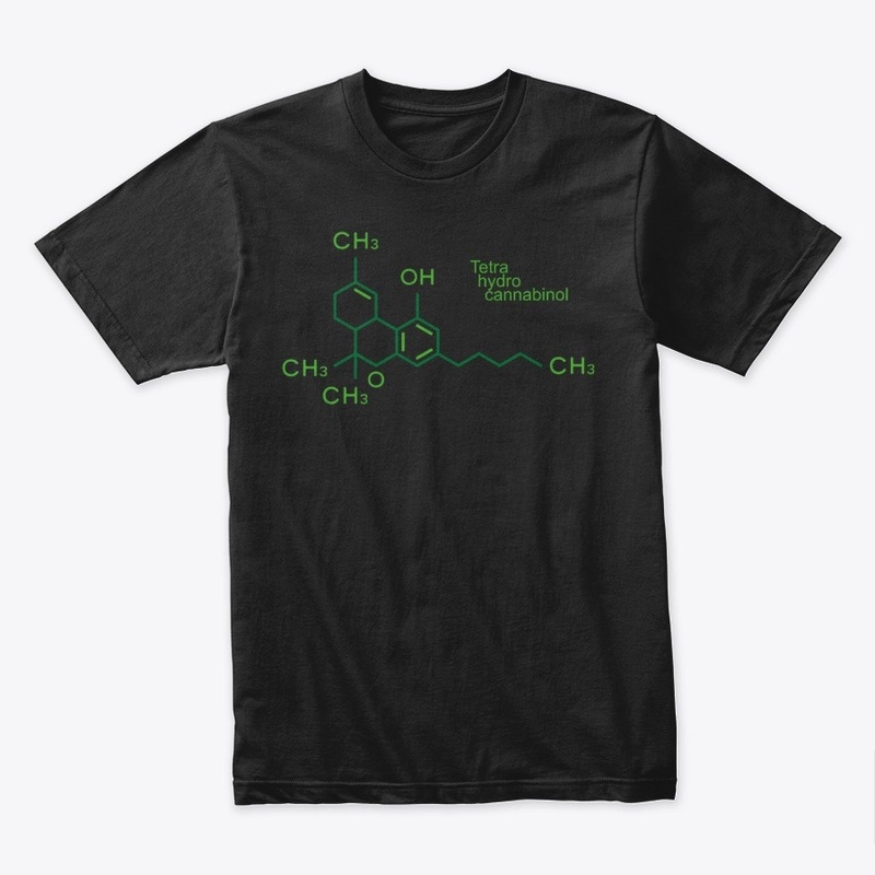 THC Molecule Tee