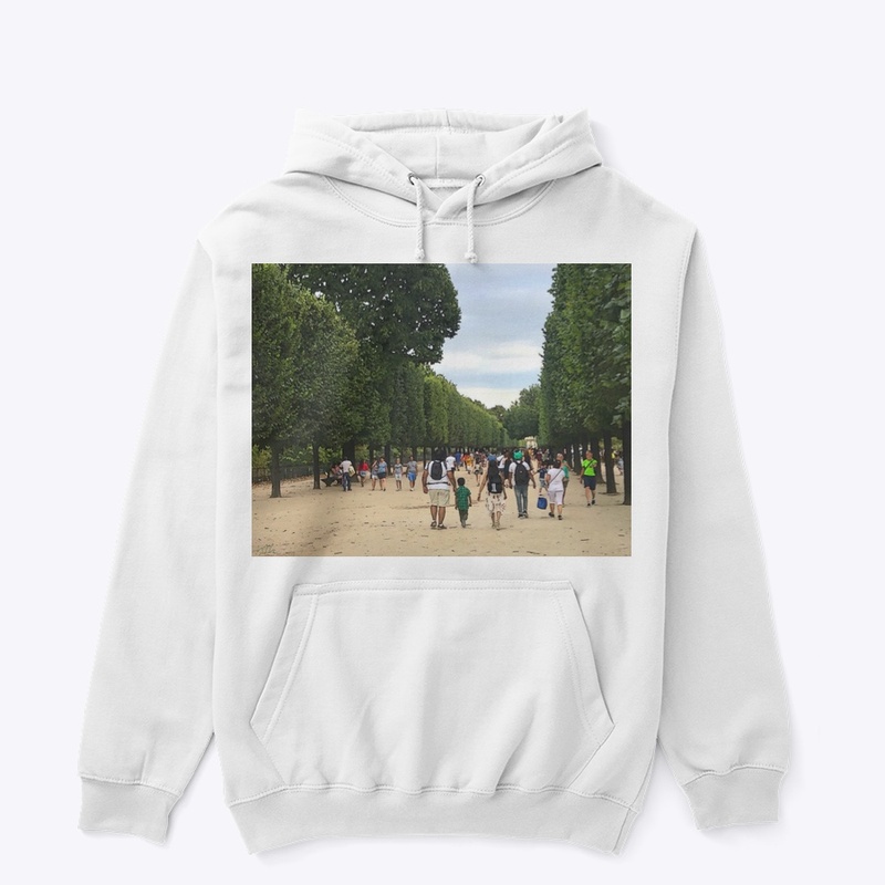 A Tree Filled Paris Pathway