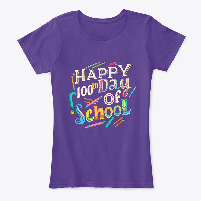 Happy 100th Day Of School-T-shirt