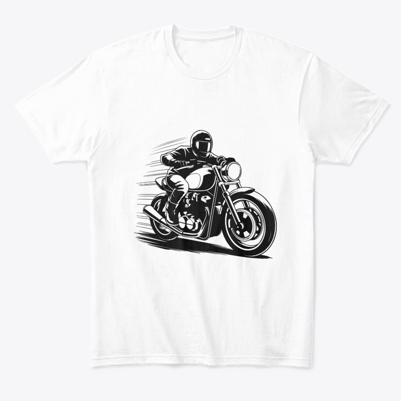 Thrilling Biker Illustration Design