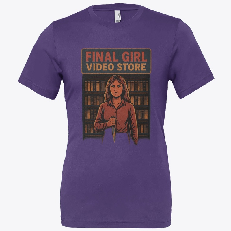 Final Girl Video Store Retro Horror VHS
