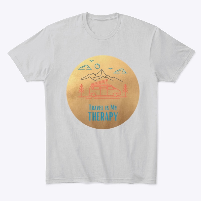Travel is my therapy T-shirt