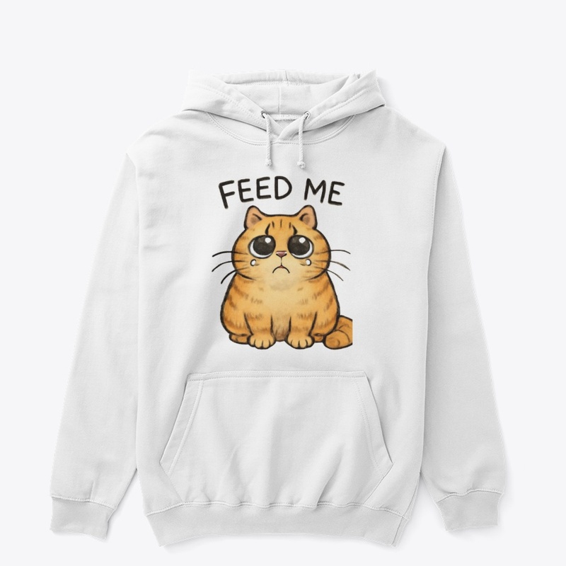 Feed Me, Hooman - Funny Hungry Cat