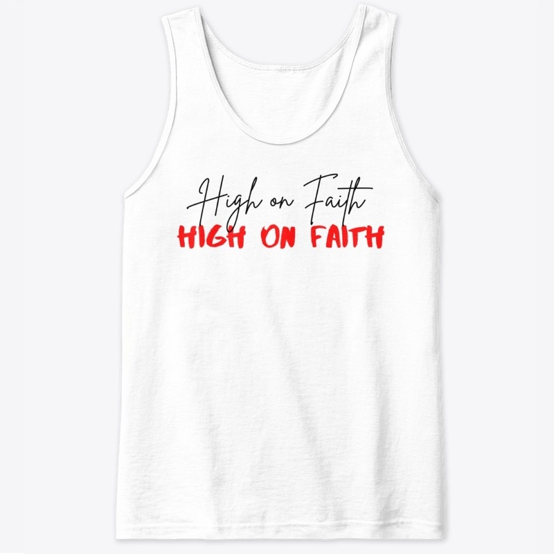 High On Faith Red & Black