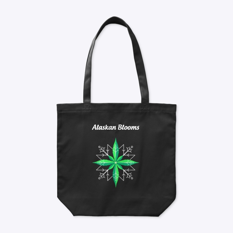 Alaskan Blooms Classic Logo Design