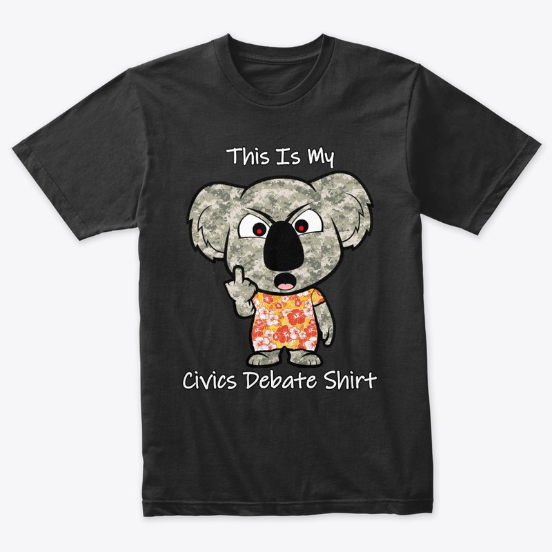 Civics Debate Bear