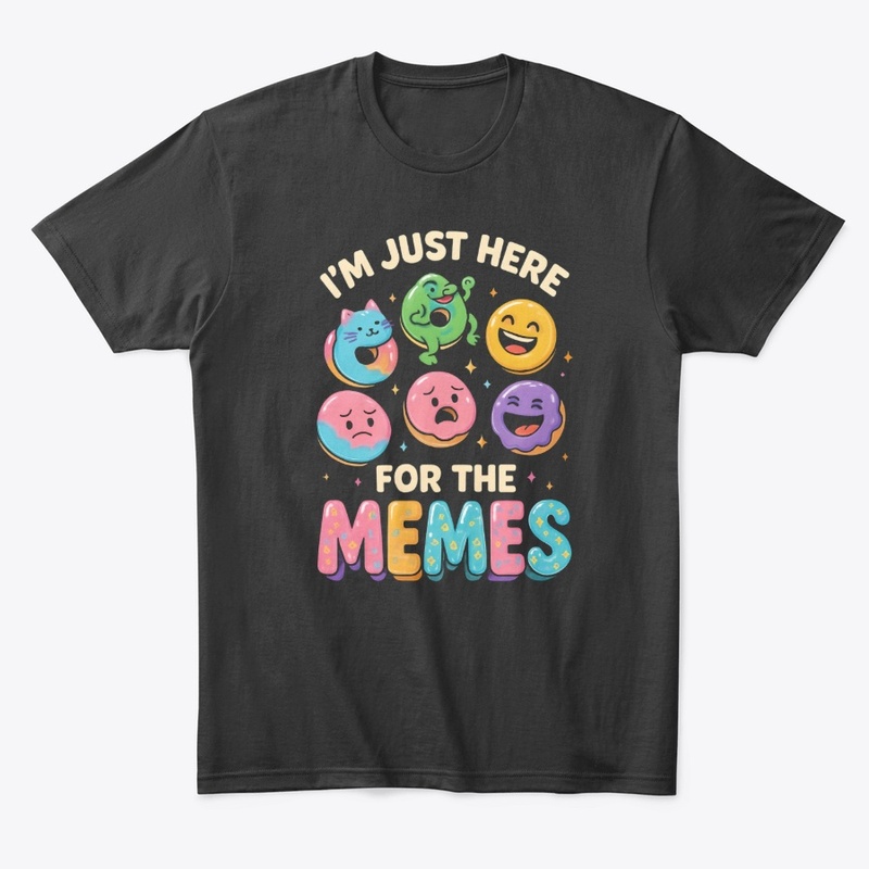 Funny Donut Meme Cartoon Emojis