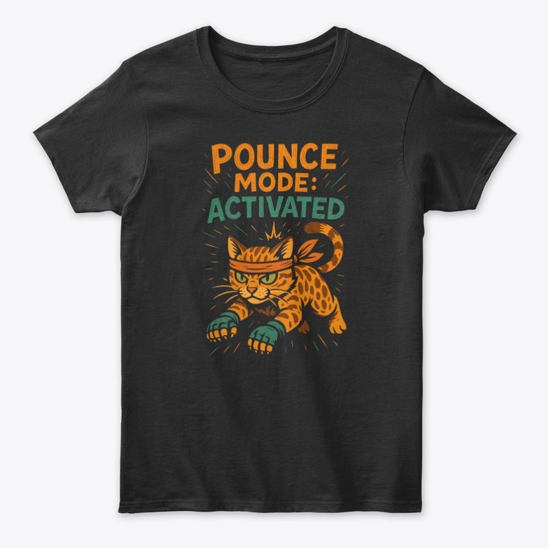 Pounce Mode: Activated - Bengal Cat 