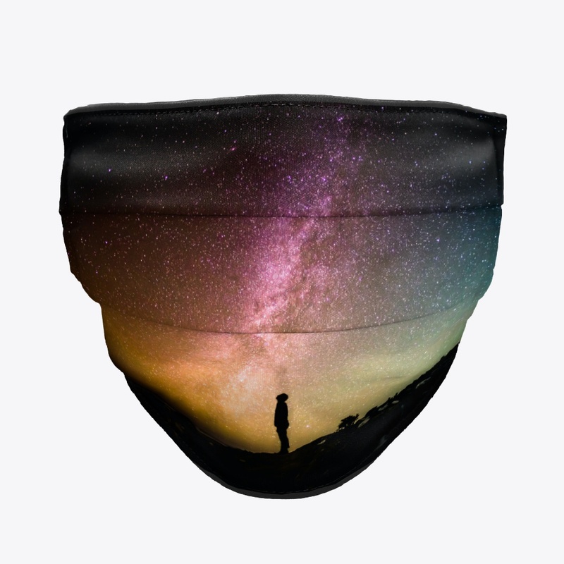 Galaxy Face Mask/iPhone Case