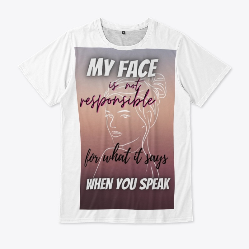 My face is not responsible