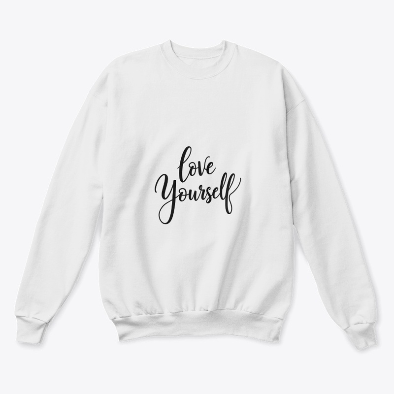 “Love Yourself” Handwritten Elegance Tee