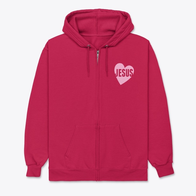 Jesus In My Heart–Lite Pink