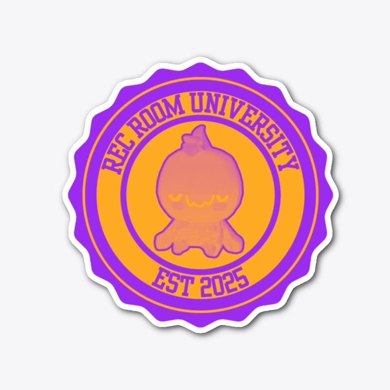 Rec Room University Mascot Mark Sticker