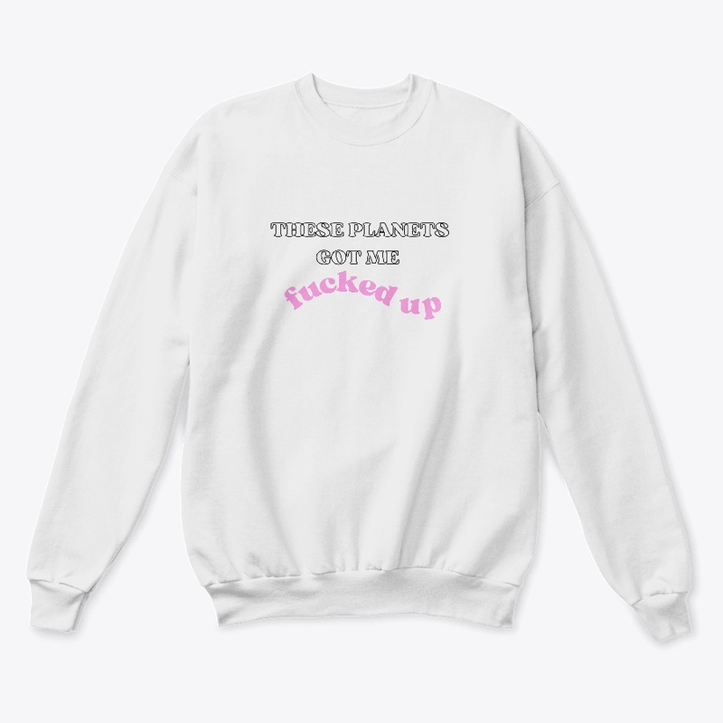 "Fucked up Planets" - black