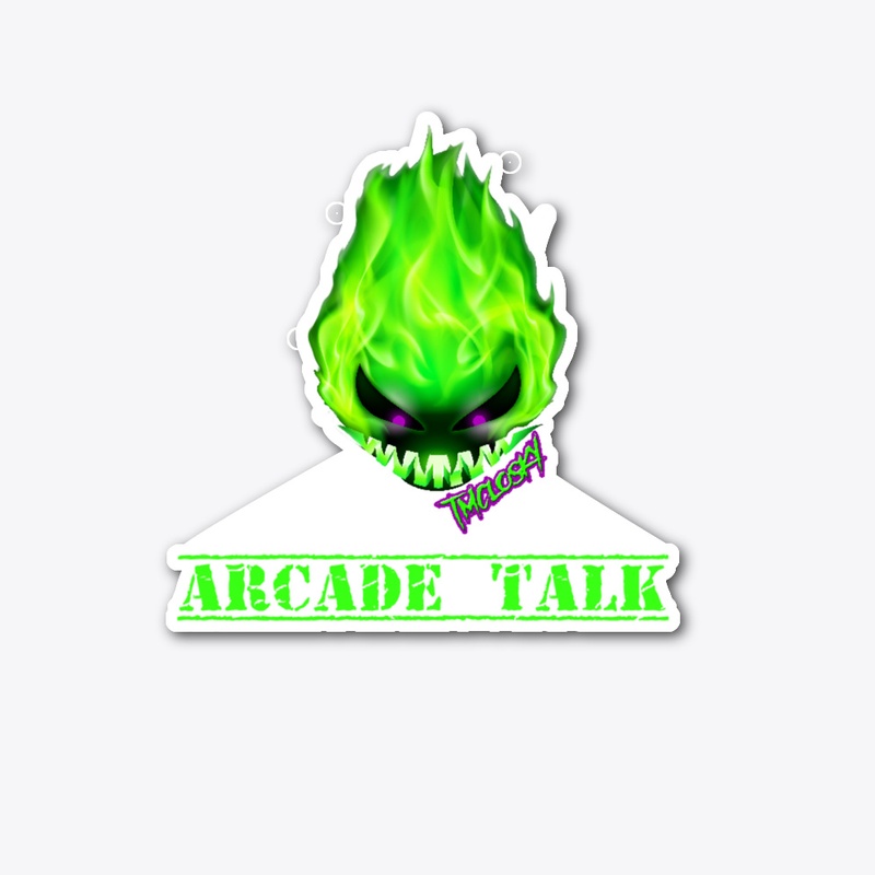 Arcade Talk With Green Text