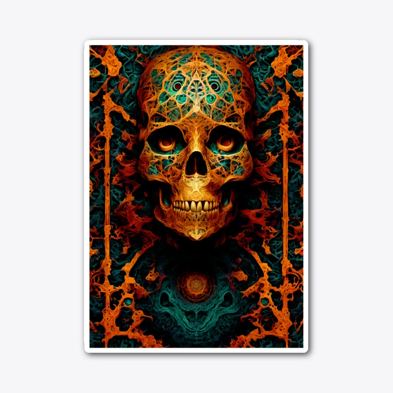 Filagree Skull 2V42