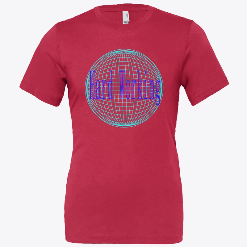 Hard Working Globe Wireframe, Abstract