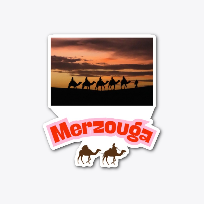 Merzouga DESERT Caravane, Morocco.