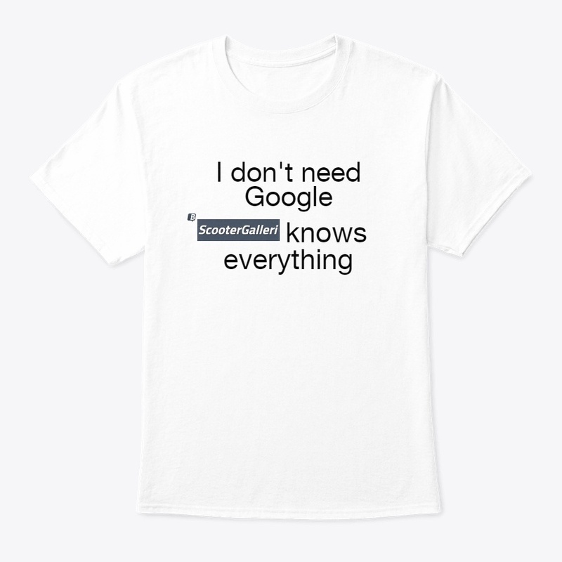 Scootergalleri ved alt t-shirt