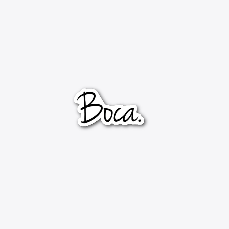 Simple Boca Sticker