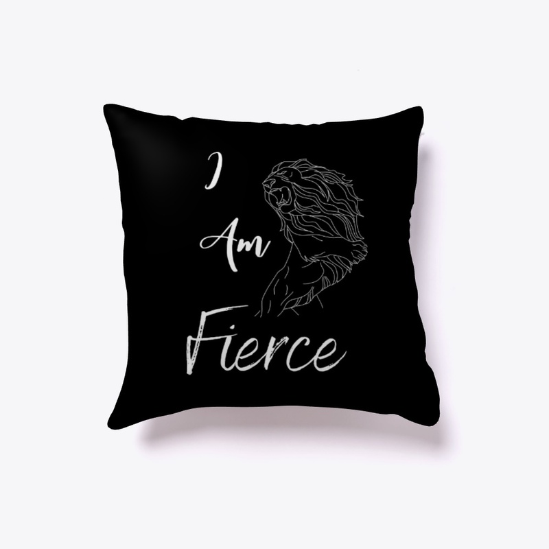 I am Fierce Lion design 