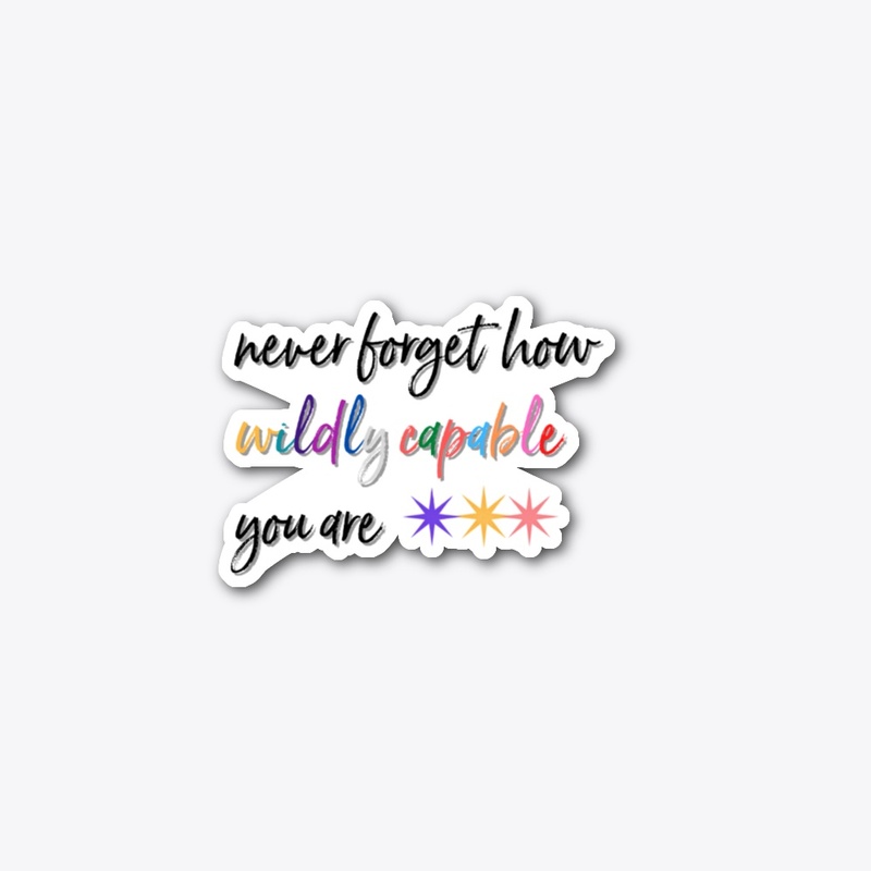 Sticker quotes | Inspirational decals 