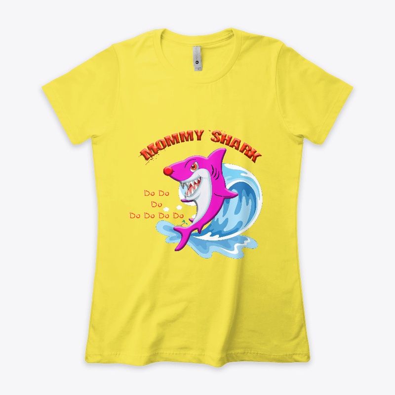 Red Nose 2019 Mommy Shark tshirt