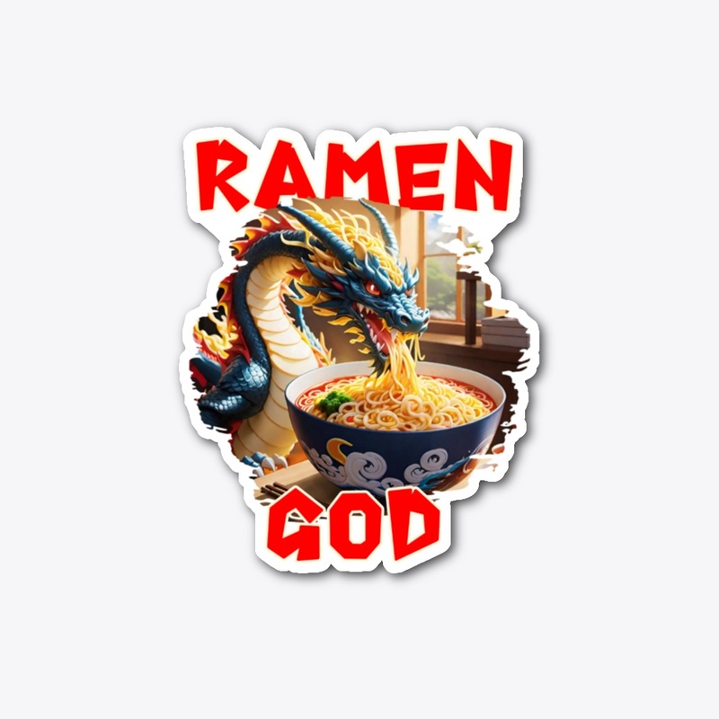 Funny Noodle Year of the Dragon Print