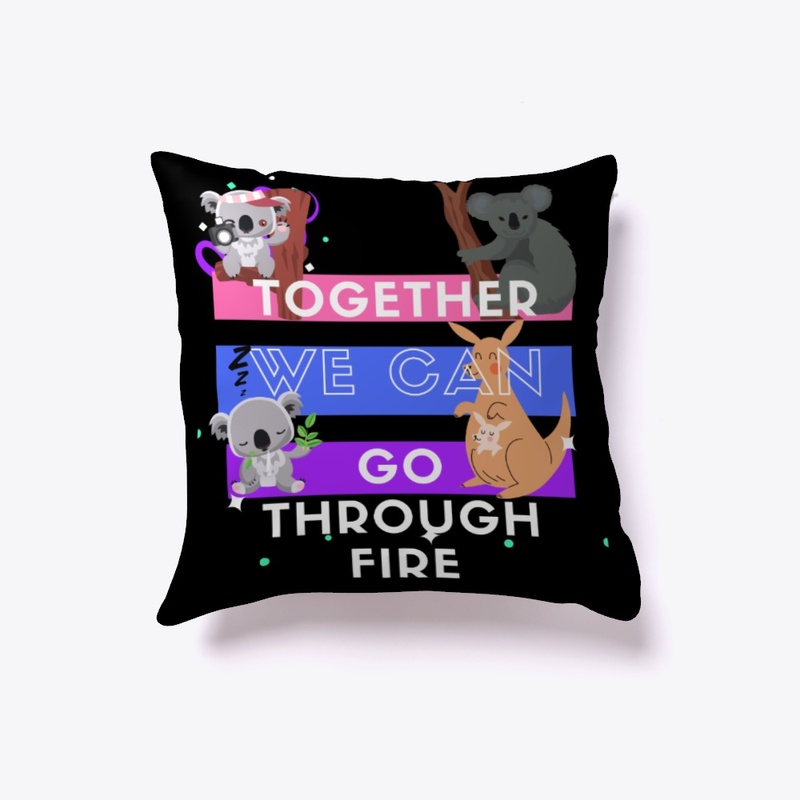 Koalas & Kangaroo vs fire