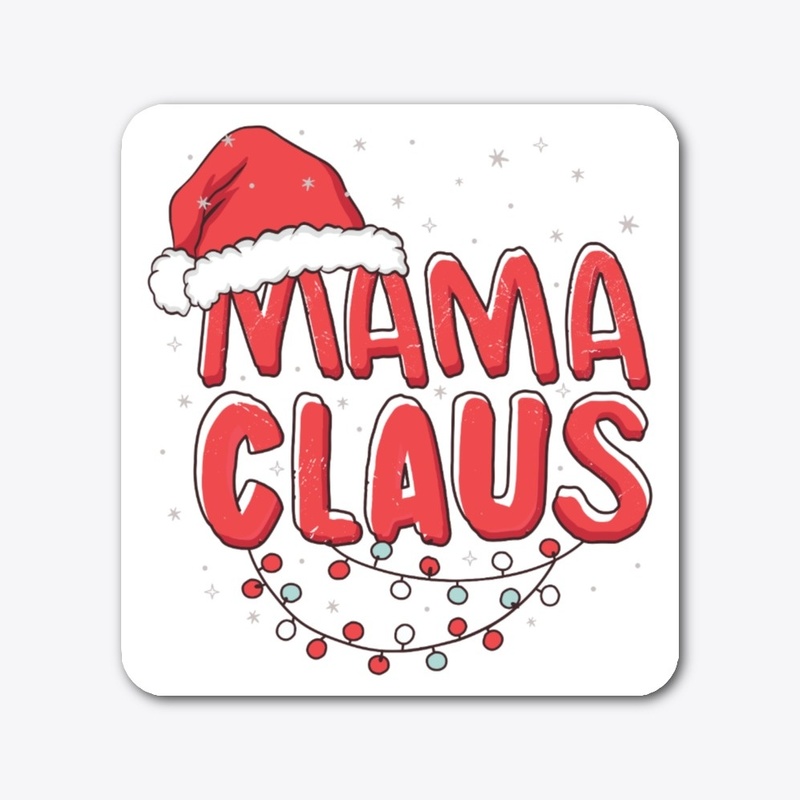 Mama Claus Merry Christmas Santa Hat