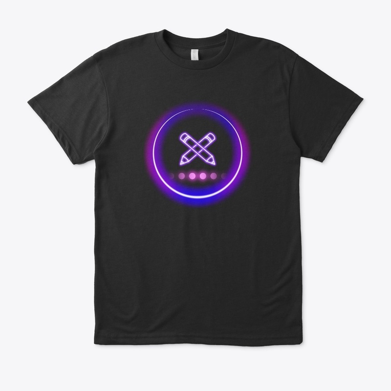 Color pin with Neon design