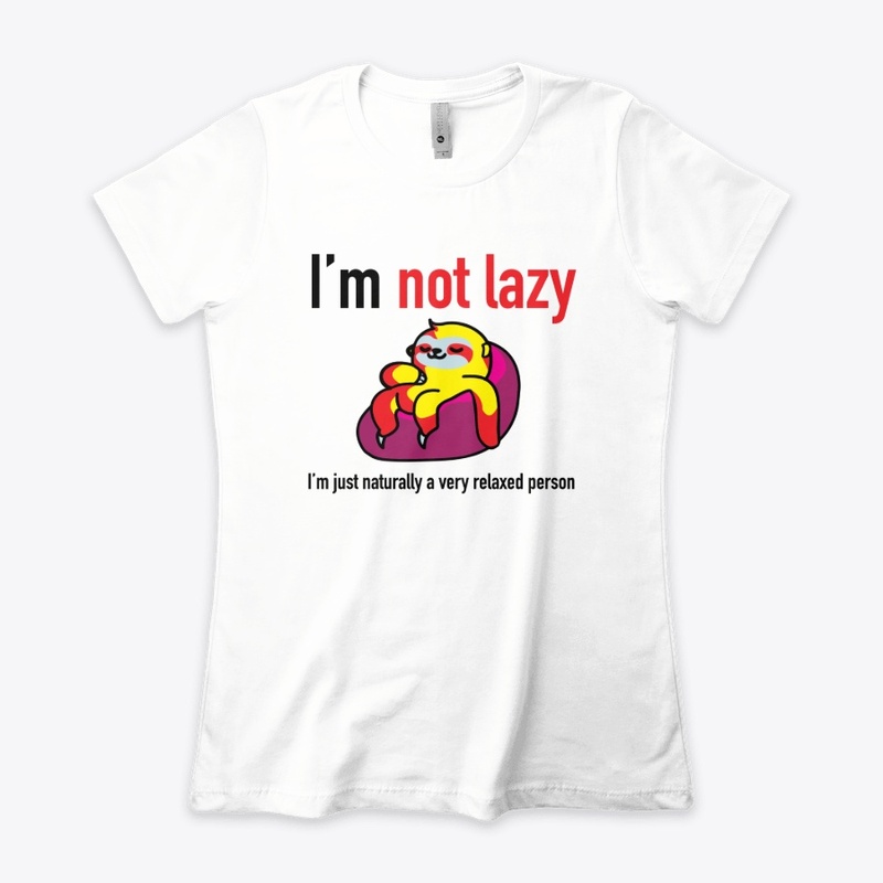 sloth not lazy