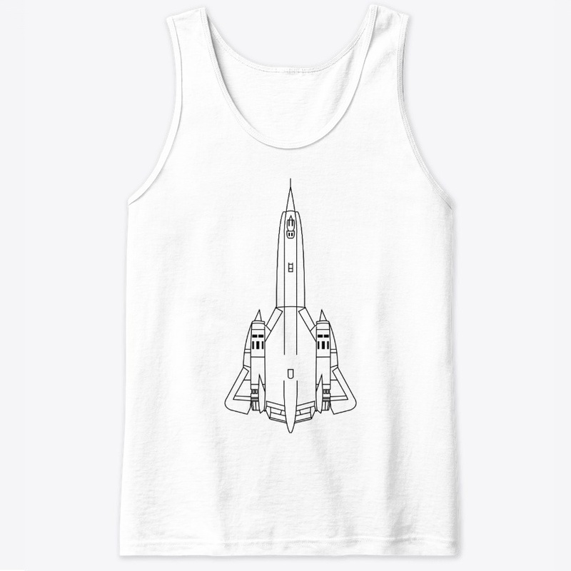 A-12 Blueprint, Black on White