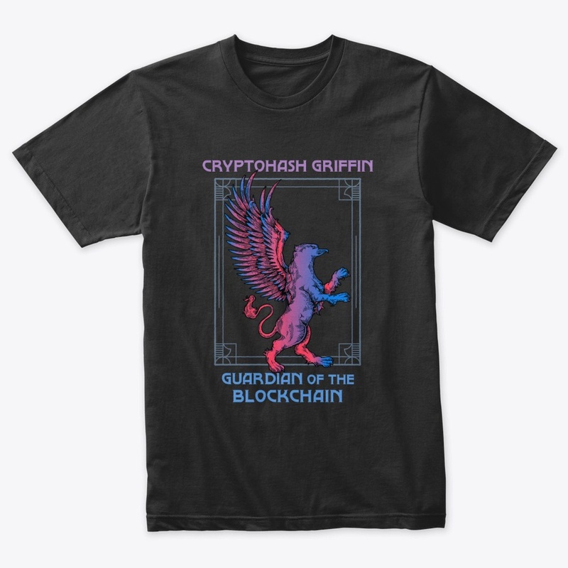 Cryptohash Griffin Heraldry (black)