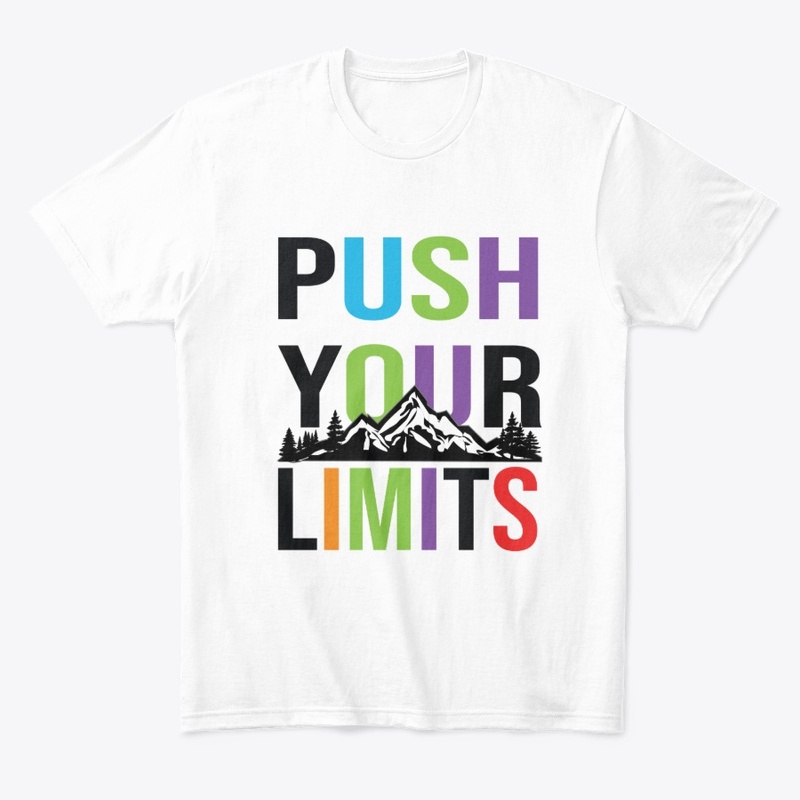 Push Your Limits Best Typo.T-shirt