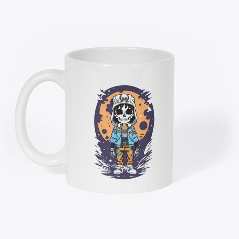 CHIBI SKELETON IN A ELEMENTARY UNIFORM