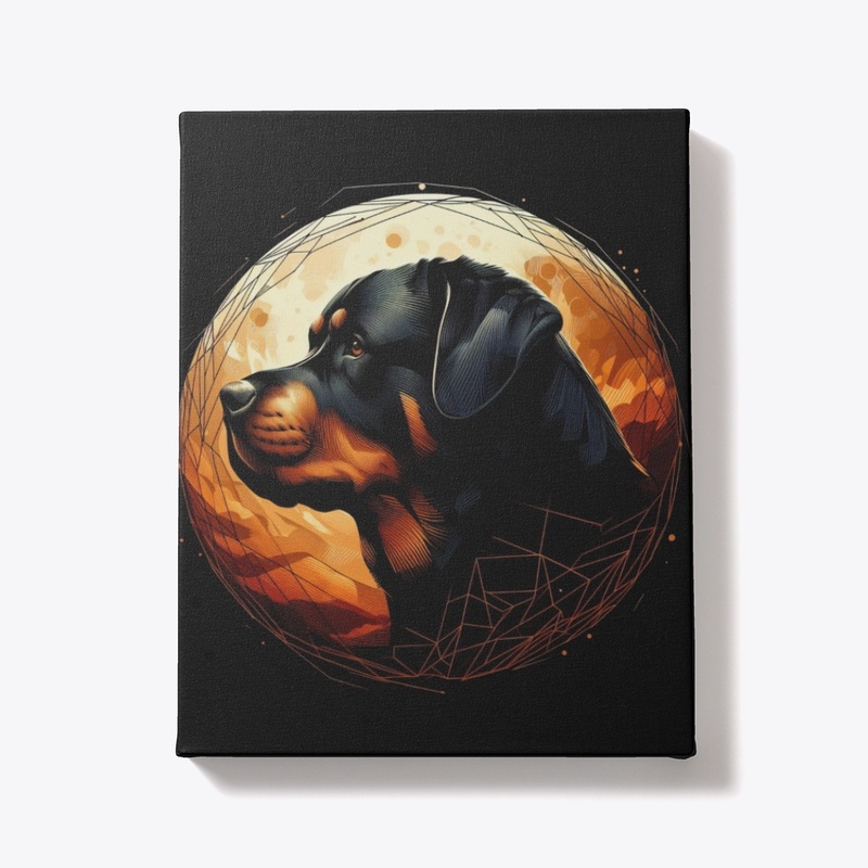 Rottweiler Moon