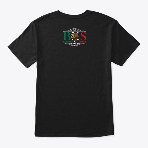 La Mujer Mas Bonita Del Este | Mex Tour Black T-Shirt Back