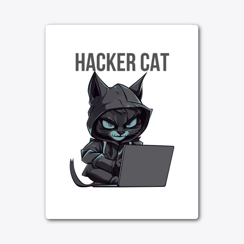 Hacker Cat Men's Stylish Hoodie US$29.99