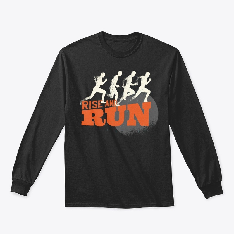 Funny Running Lover Gift - Rise And Run